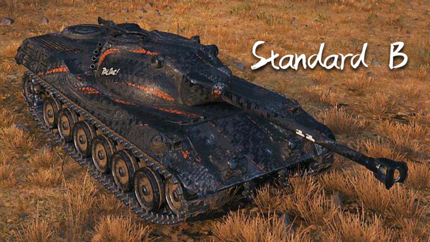 【坦克世界】Standard B - 8杀 - 万伤(1v6翻盘)